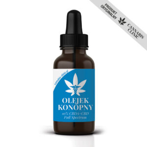 Olejek Konopny "Cannabis Clinic" 10% CBDA + CBD Full Spectrum (1000mg/10ml)